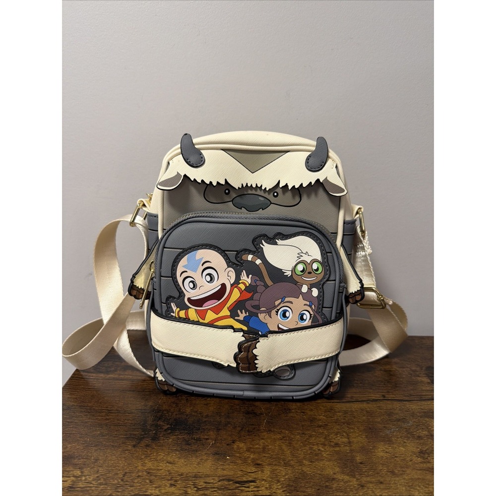 Loungefly x Nickelodeon Avatar: The Last Airbender Appa Crossbuddies Bag, EUC!